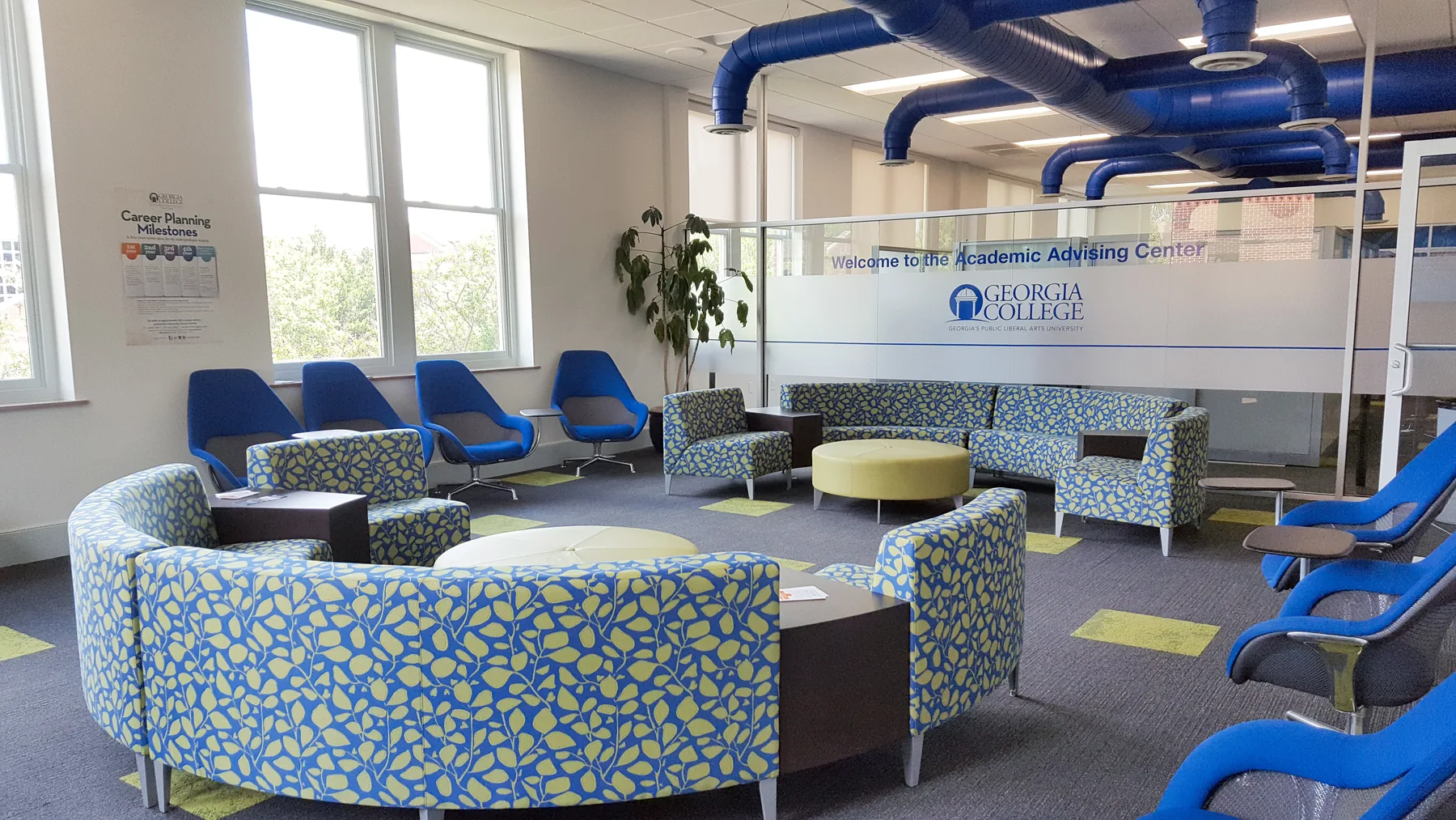 Additional architectural view 2 of Academic Advising Center, Lanier Hall