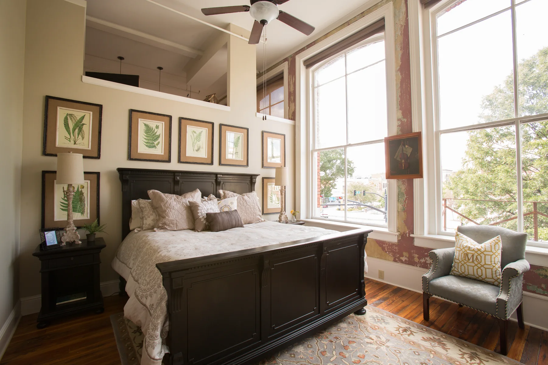 Bedroom within Dannenberg Lofts