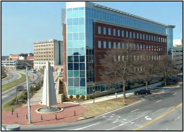 Gateway Plaza at the Downtown Macon triangle property