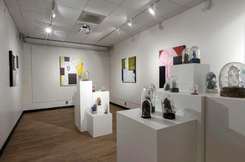 Renovated art gallery inside the GSW Fine Arts Center