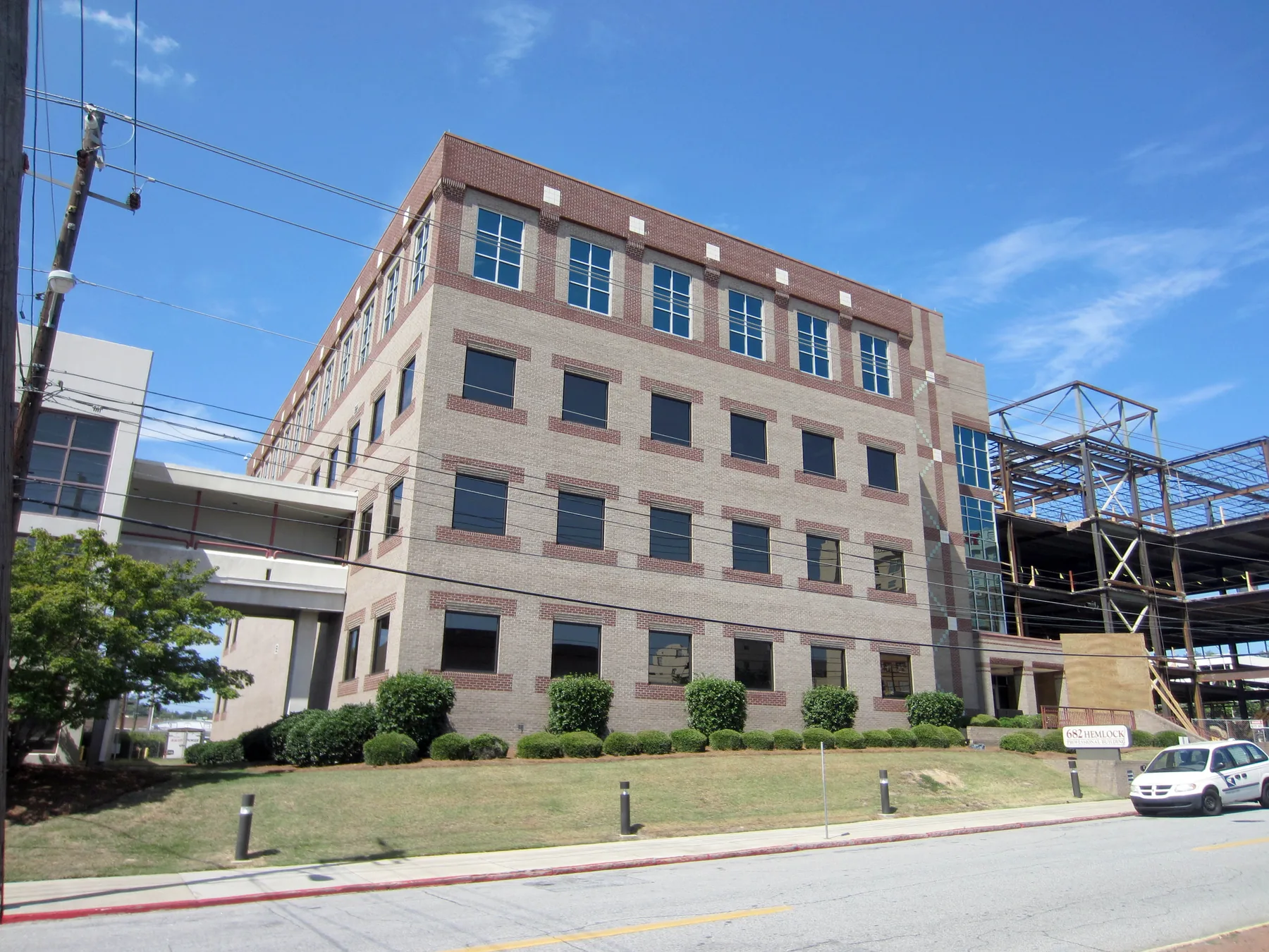 Four-story Hemlock Street Medical Office Building