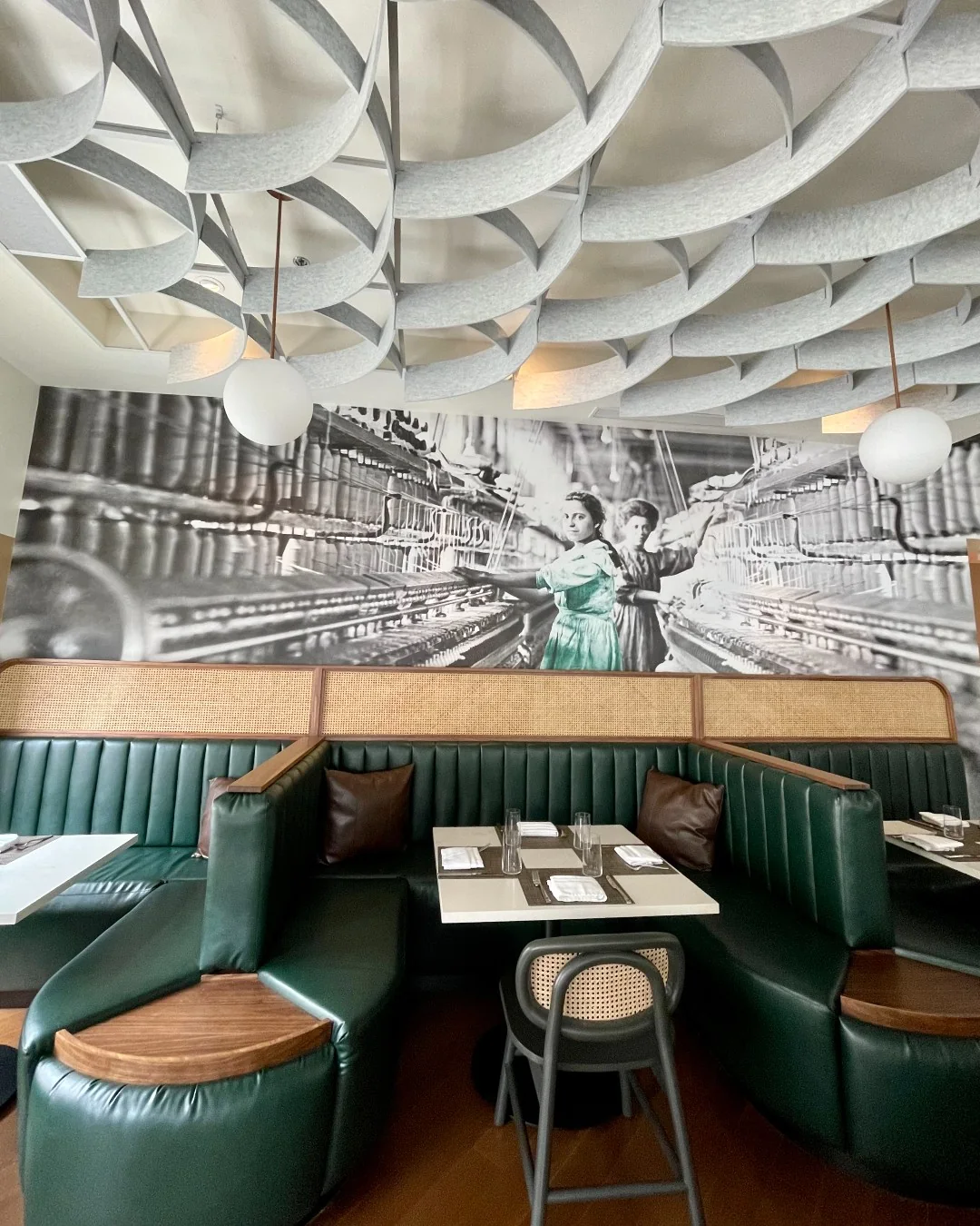 Loom restaurant interior at Hotel Forty Five