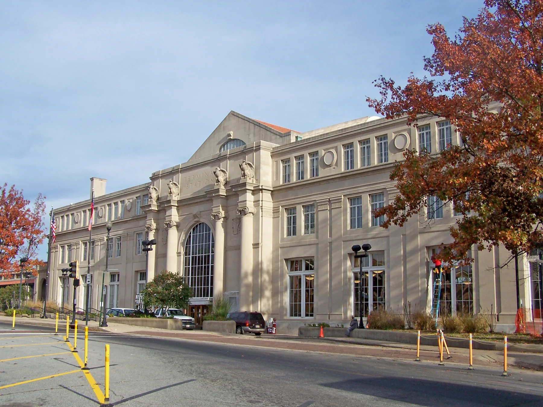Macon Terminal Station viewed along Fifth Street