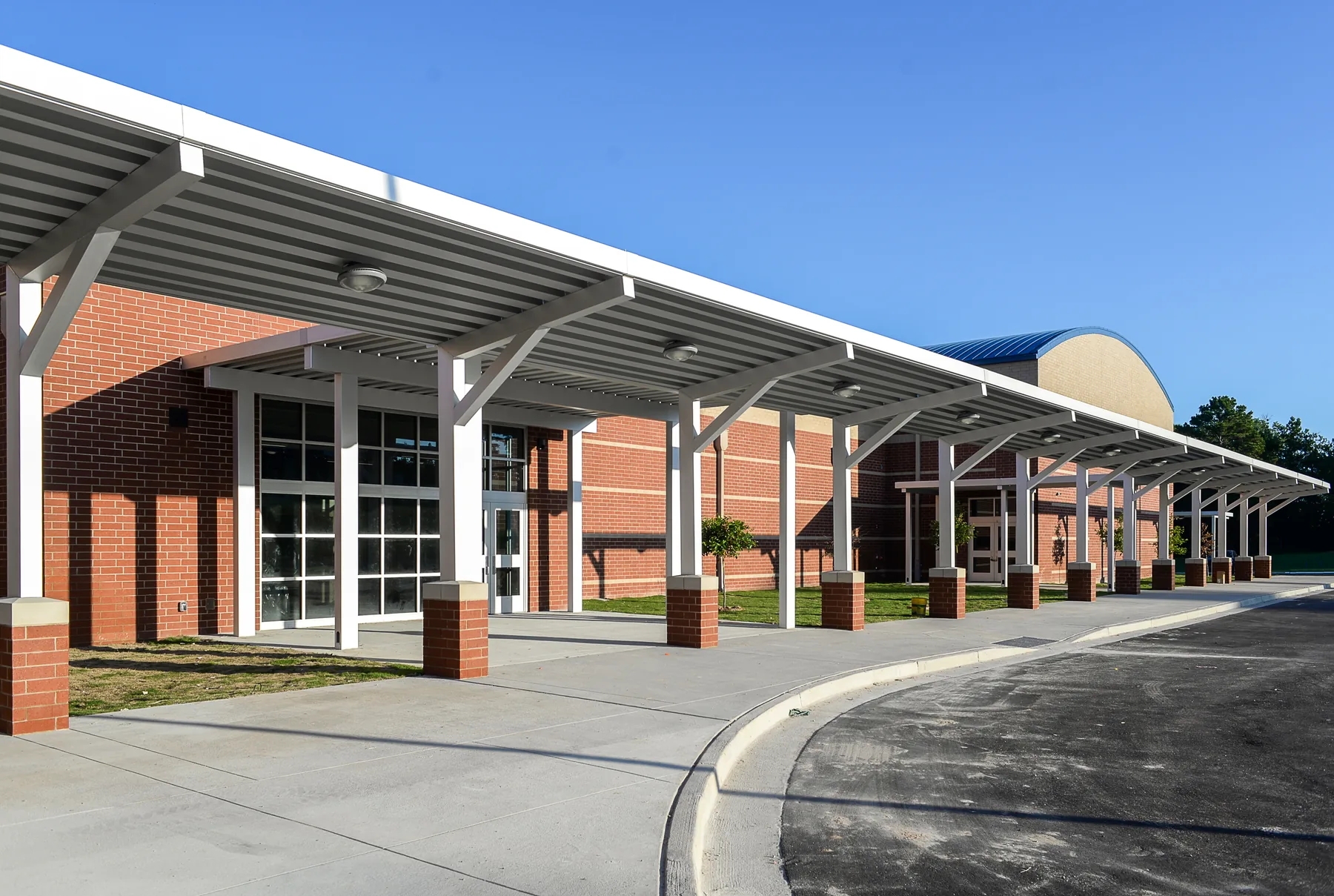 Additional architectural view 3 of Veterans Elementary School